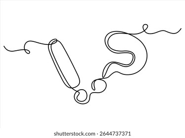 Question and exclamation marks one line art, asking and admiration signs, continuous contour. Query FAQ concept, finding the answer.Concept hacking internet. Hand drawn one line vector.Editable stroke