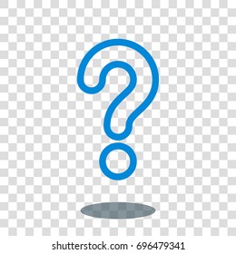 question help ask icon vector isolated