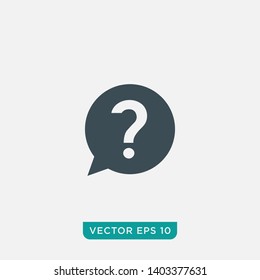 Question Icon Design, Vector EPS10