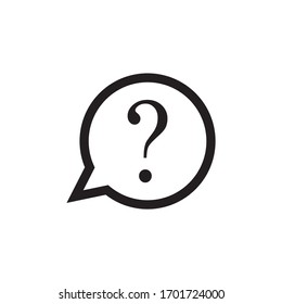 Question icon. Help, support icon vector illustration