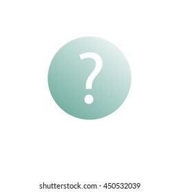 Question icon illustration - stock vector