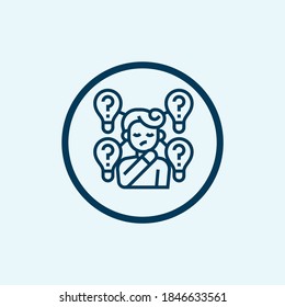 question icon isolated on white background from miscellaneous collection. question icon trendy and modern question symbol for logo, web, app,