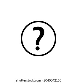 Question icon. question mark sign and symbol