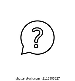 Question icon. question mark sign and symbol