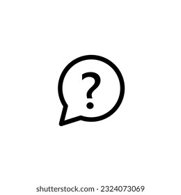 Question icon. Question mark icon vector.