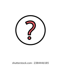 Question icon set illustration. question mark sign and symbol