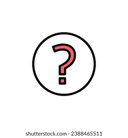 Question icon set illustration. question mark sign and symbol