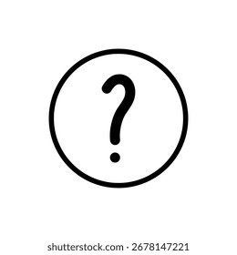 Símbolo de signo de interrogación para App y Sitios web. signo de signo de interrogación y símbolo