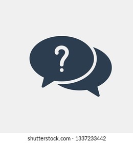 Question icon vector