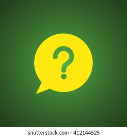 question icon vector