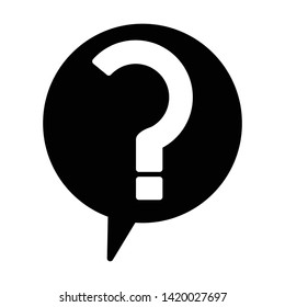Question icon vector design template