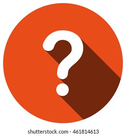 Question Icon, vector, icon flat