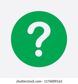 Question Icon Vector flat design style