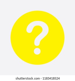 Realistic 3d Yellow Question Mark Vector Stock Vector (Royalty Free ...