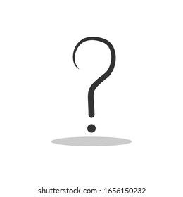 Question Icon Vector flat design style