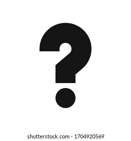 Question Icon Vector flat design style
