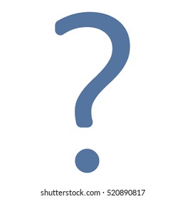 Question Icon Vector flat design style