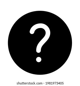 question icon vector - illustration vector