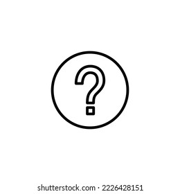 Question icon vector illustration. question mark sign and symbol