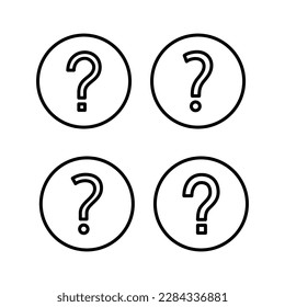 Question icon vector illustration. question mark sign and symbol