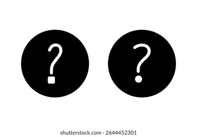 Question icon vector illustration. question mark sign and symbol