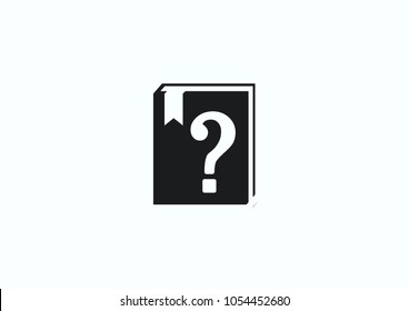 Question Icon. Vector Illustration. Unclear
