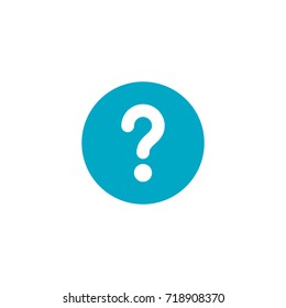 question icon vector isolated