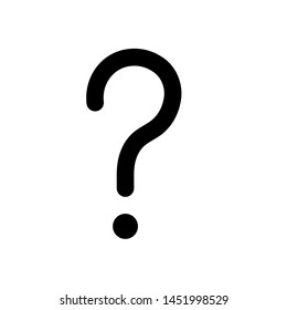 Question Icon Vector. Question mark sign. help icon