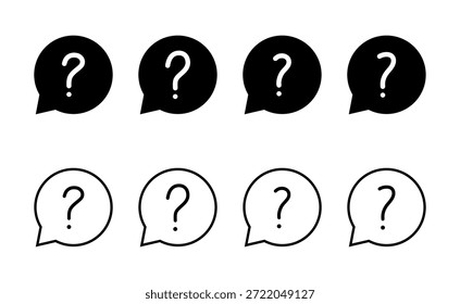 Signo y Vector del signo de interrogación