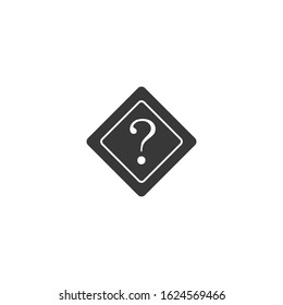 question Icon vector sign isolated for graphic and web design. Help symbol template color editable on white background.