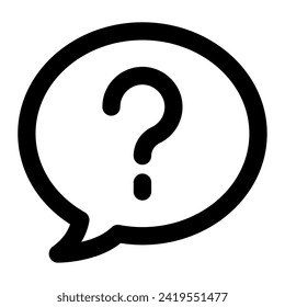 Fragesymbol für Web, App, uiux, Infografik usw.