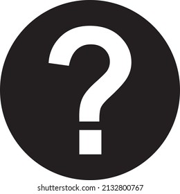 Question icon for web and mobile