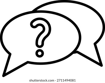 Icono de pregunta para su proyecto