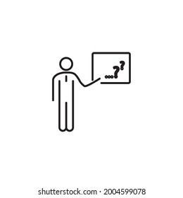 Question icons symbol vector elements for infographic web