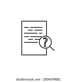 Question icons symbol vector elements for infographic web