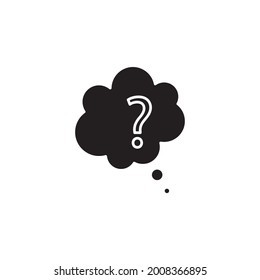 Question icons symbol vector elements for infographic web