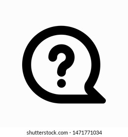 Question icon,vector illustration. Flat design style. vector question icon illustration isolated on White background, question icon Eps10. question icons graphic design vector symbols.