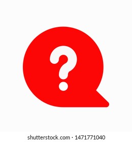 Question icon,vector illustration. Flat design style. vector question icon illustration isolated on White background, question icon Eps10. question icons graphic design vector symbols.