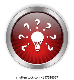 question lightbulb icon