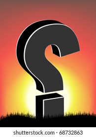 question mark