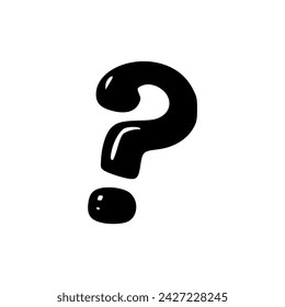 diseño de plantilla de ilustración vectorial de activos de signo de interrogación
