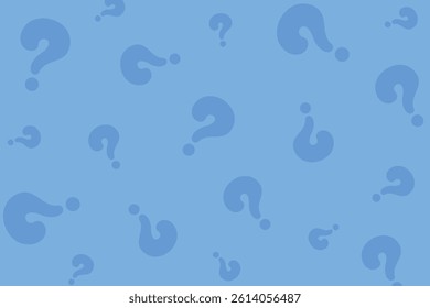 Question mark background illustration - Blue - Powered by Shutterstock - Get 15% off with code: PIKWIZARD15