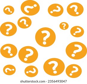 question mark and question background vector