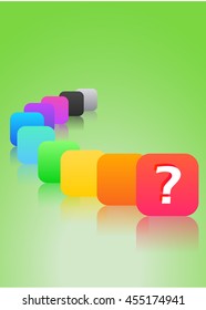 question mark background. Vector eps10.