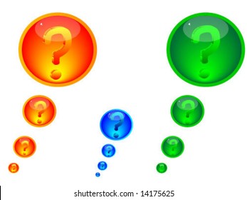 question mark button