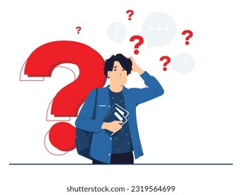 question mark design eps vector