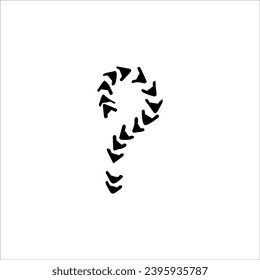 question mark doodle, draw, hand, drawn, icon