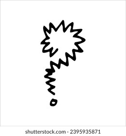 question mark doodle, draw, hand, drawn, icon