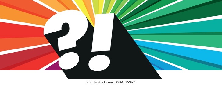 Question mark and exclamation mark 