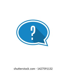 	
Question Mark FAQ icon vector